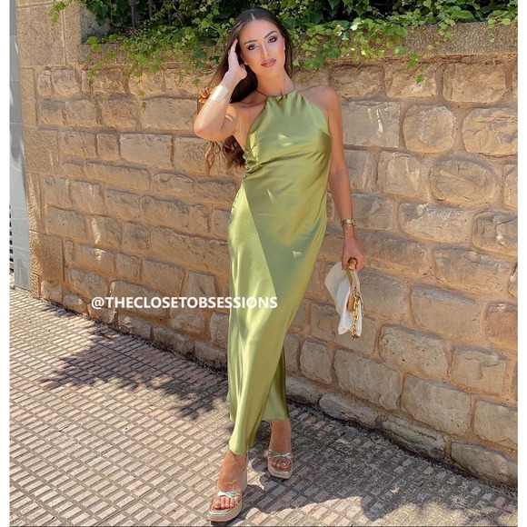 ZARA BLOGGER FAVE!!! Crossback Midi Dress NWT - Picture 10 of 16